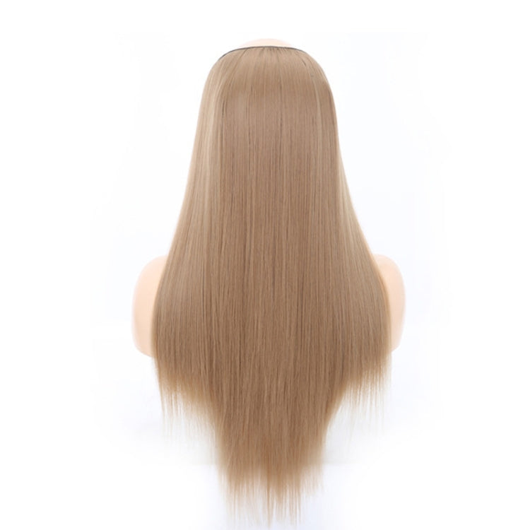 Wig Half Headgear Long Straight Hair U-Shaped Wig Headgear, Colour: 13.US-16# - free shipping - PMC TechLife - Order now!