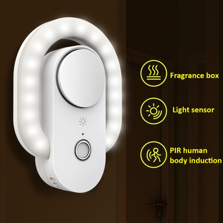 M8 PIR&Light Smart Dual Induction Night Light Negative Ion Air Purification Aromatherapy Night Light Corridor Light Reading Light - Sensor LED Lights by PMC TechLife | Online Shopping South Africa | PMC TechLife | Buy Now Pay Later Mobicred