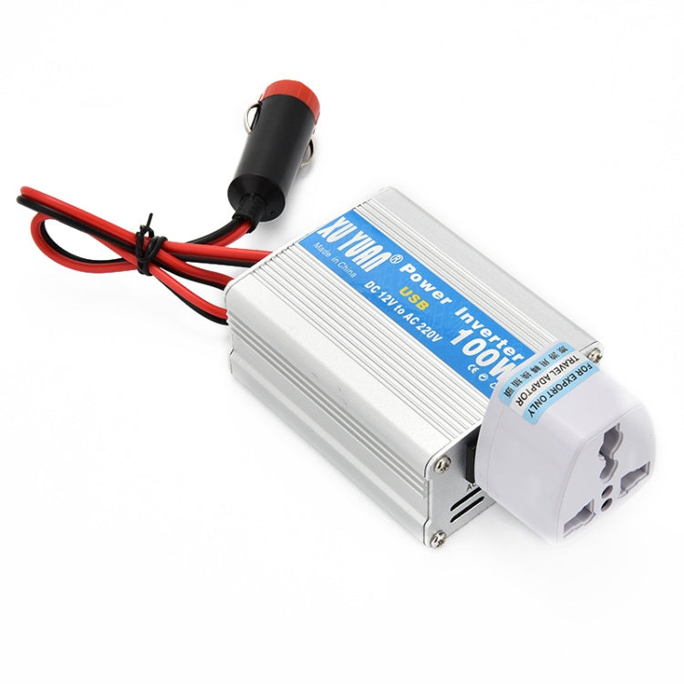 XUYUAN 100W Car Inverter Car Notebook Power Supply with USB, Specification: 12V to 220V -  by XUYUAN | Online Shopping South Africa | PMc TechLife | Buy Now Pay Later Mobicred