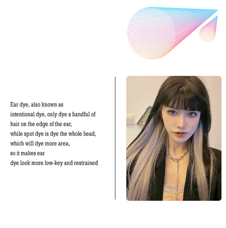 5 PCS Color Highlighting Hair Extension Piece One-Piece Invisible Seamless Hair Extension Piece(Flax Gold) - free shipping - PMC TechLife - Order now!