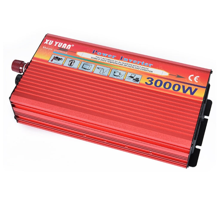 XUYUAN 3000W Car Inverter Car Home Power Converter, Specification: 12V to 220V - free shipping - PMC TechLife - Order now!