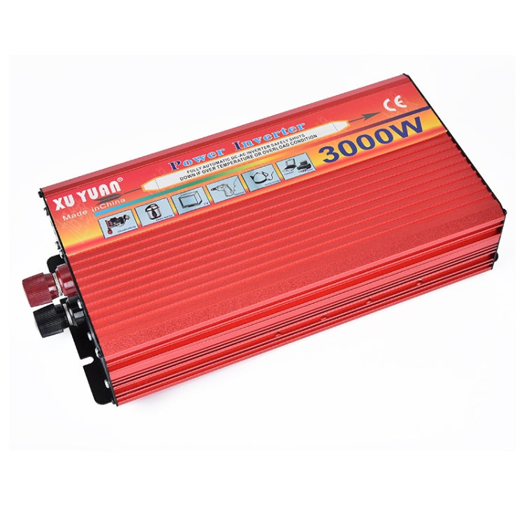 XUYUAN 3000W Car Inverter Car Home Power Converter, Specification: 24V to 110V -  by XUYUAN | Online Shopping South Africa | PMC TechLife | Buy Now Pay Later Mobicred