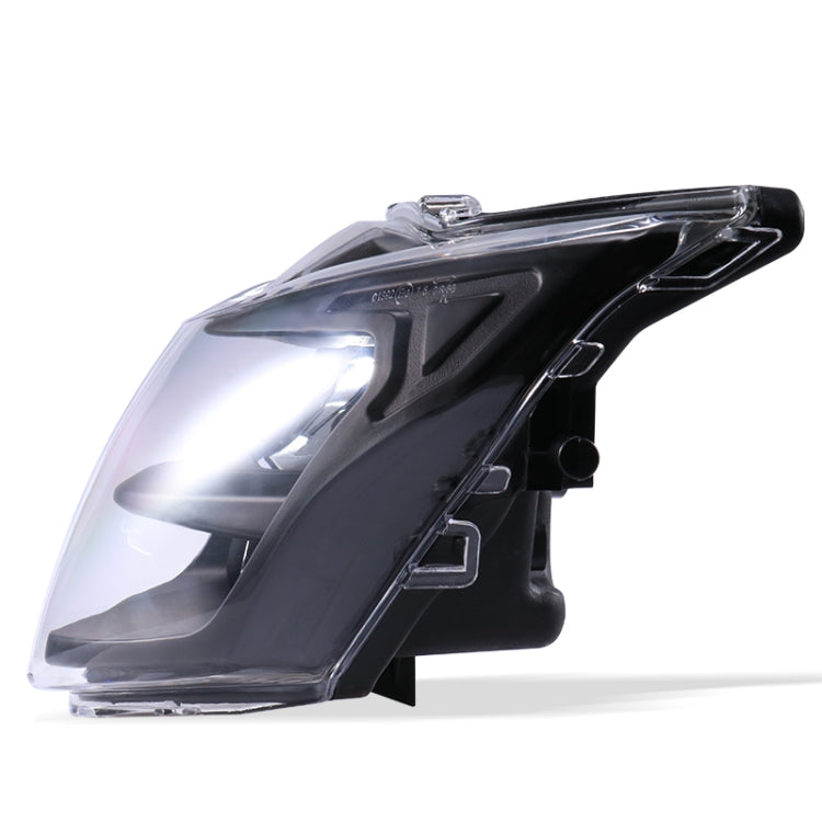Motorcycle LED Retro Headlights LED Far Near Beam Lights For Yamaha LC135 V2-V6(Smoked Glass) - Headlights by PMC TechLife | Online Shopping South Africa | PMC TechLife | Buy Now Pay Later Mobicred