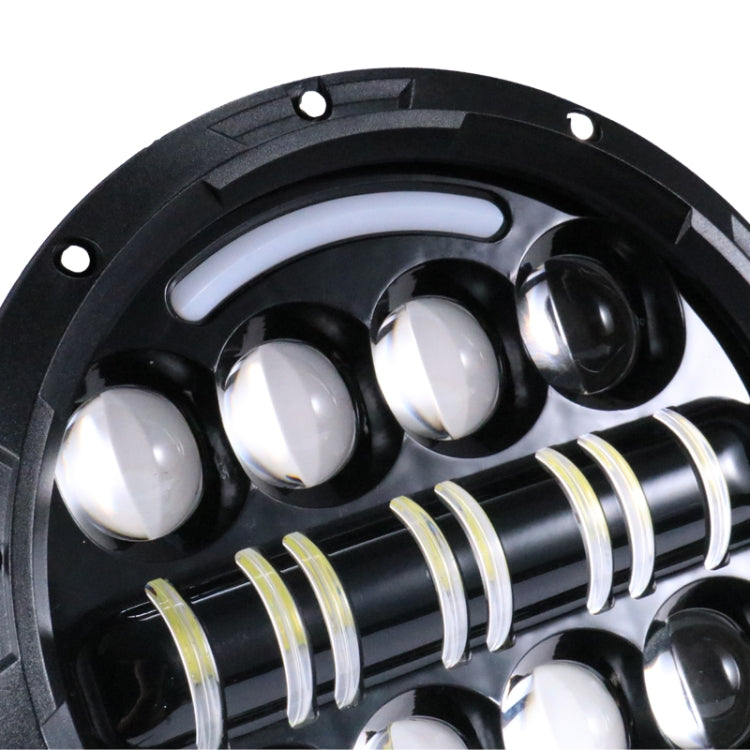 7 Inch Motorcycle Retro Modified Headlights Day Trip LED Far Near Beam Lights  For Wrangler / Harley - Headlights by PMC TechLife | Online Shopping South Africa | PMC TechLife | Buy Now Pay Later Mobicred