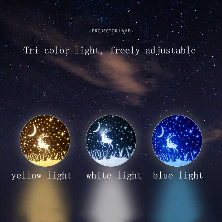 Fantasy Starry Sky Projector Night Light Atmosphere Light Valentine Day Gift, Style: Music Box - free shipping - PMc TechLife - Order now!