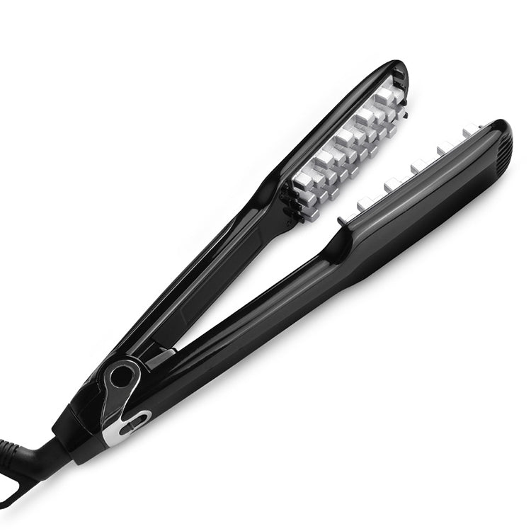 Multi-functional Long & Short Hair Styling Iron Ceramic Tourmaline Volumizing Hair Iron, Plug standard:US(Black gold) - free shipping - PMC TechLife - Order now!