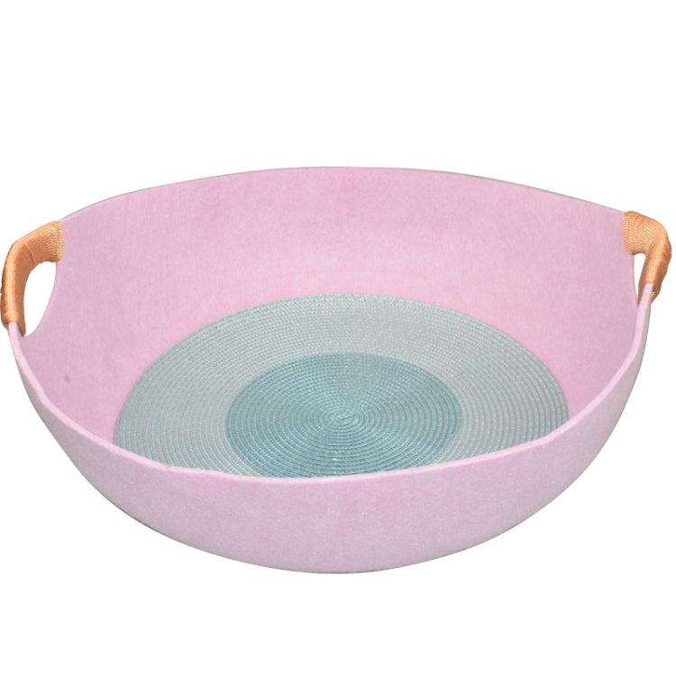 Four Seasons Universal Felt Nest For Pets Cat Bed Pet Supplies(Pink) - Beds by PMc TechLife | Online Shopping South Africa | PMc TechLife | Buy Now Pay Later Mobicred