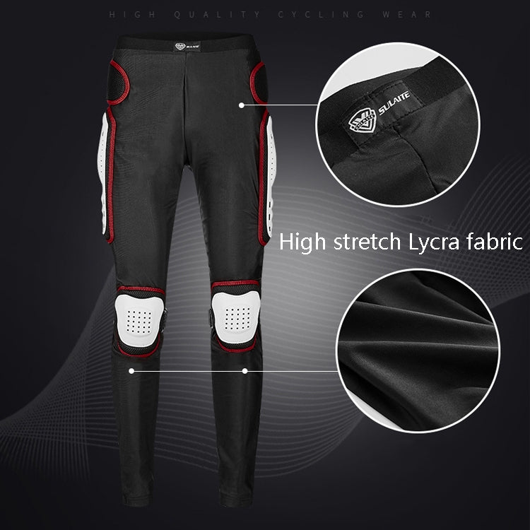 SULAITE Motorcycle Cross-Country Riding Trousers Protective Hip Pants, Specification: XXXXL(Black) - free shipping - PMC TechLife - Order now!
