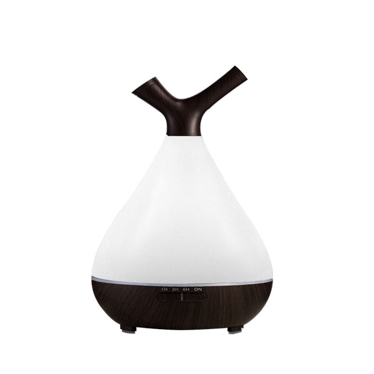 YCTA-008 Household Mute Small Wood Grain Colorful Light Aroma Diffuser Night Tree Air Humidifier, Product specifications: EU Plug(Deep Wood Grain) - free shipping - PMC TechLife - Order now!