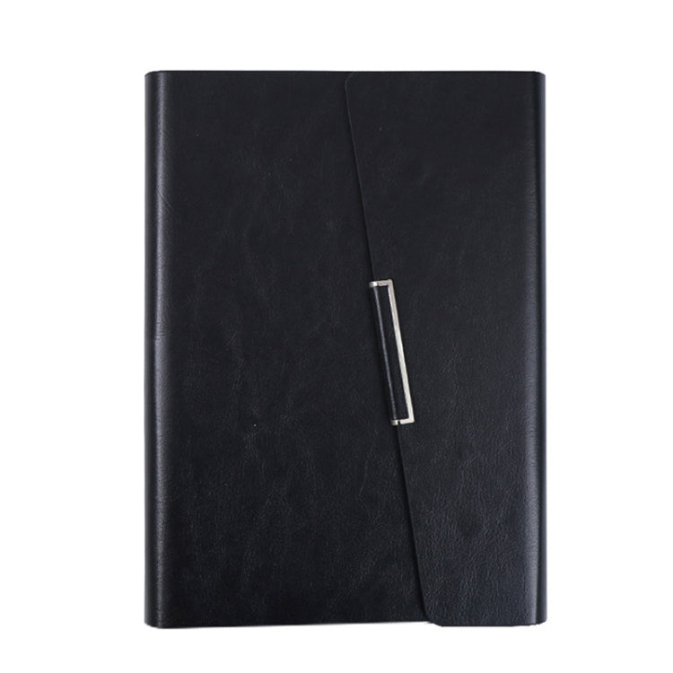 Business Notebook Imitation Leather PU Tri-Fold Loose-Leaf Notepad, Specification: A5(Black) - Notebooks by PMc TechLife | Online Shopping South Africa | PMc TechLife | Buy Now Pay Later Mobicred