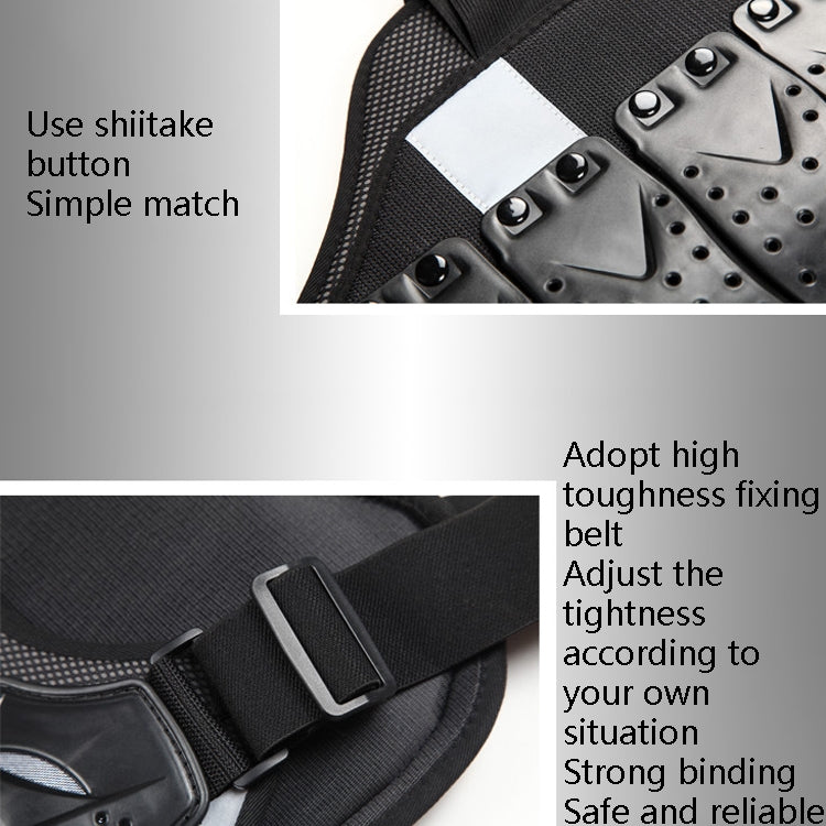 SULAITE Roller Skating Motorcycle Back Protector Spine Protection Sports Protective Gear Racing Vest, Size: XL - free shipping - PMC TechLife - Order now!