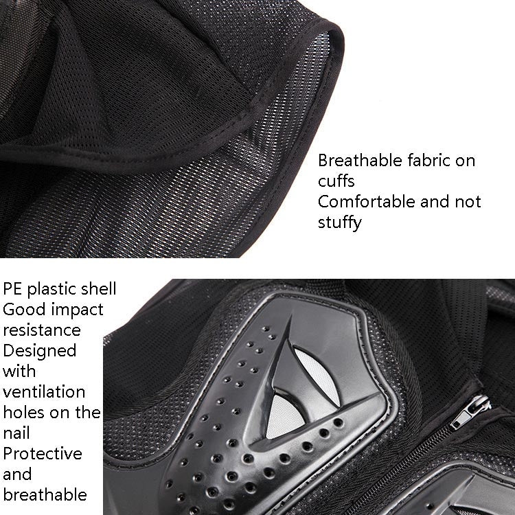 SULAITE GT-032 Motorcycle Racing Sleeveless Riding Protective Clothing, Specification: XXXL(Black) - Protective Gear by SULAITE | Online Shopping South Africa | PMC TechLife | Buy Now Pay Later Mobicred