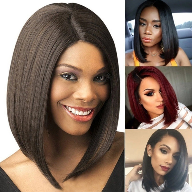 Ladies Short Hair Bobo Head Synthetic Hair Cover, Colour: Light Brown - free shipping - PMC TechLife - Order now!
