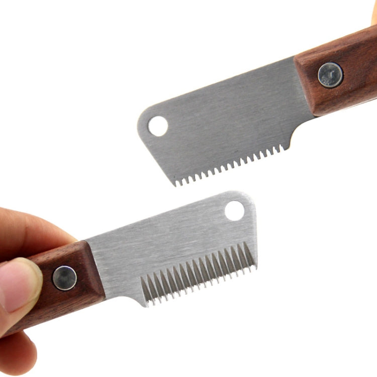 HOP Terrier Dog Plucking Knife Pet Grooming & Shaving Tool( CS21 Left Hand) - Brushes & Combs by PMC TechLife | Online Shopping South Africa | PMC TechLife