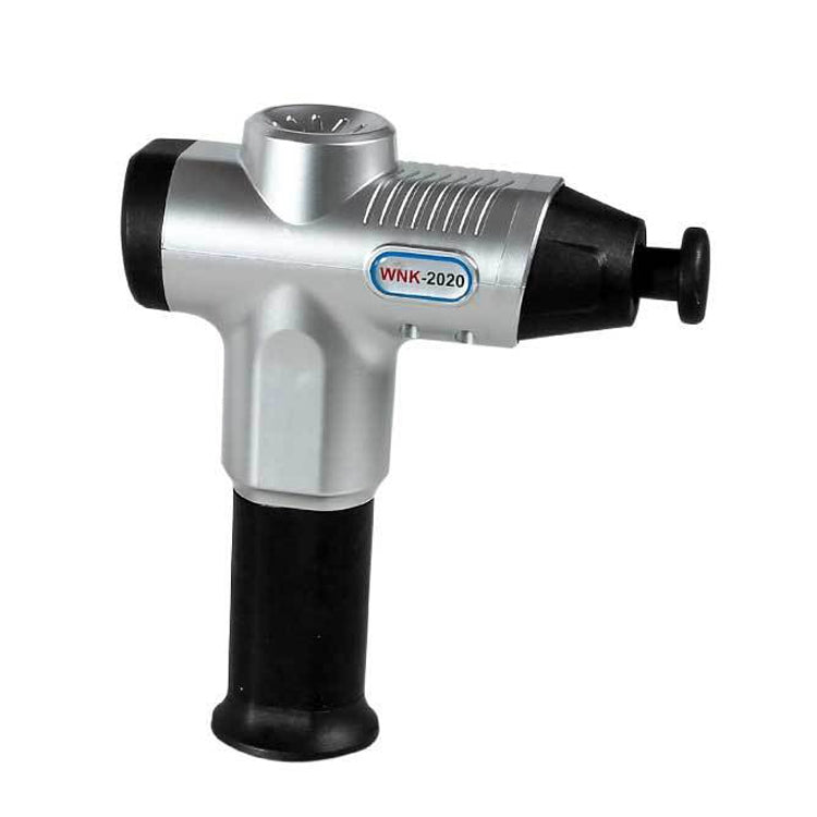 Hishell WK-2020 Electric Massage Gun Muscle Relaxation Charging Massager Portable Fitness Equipment Fascia Gun(Silver) - free shipping - PMC TechLife - Order now!