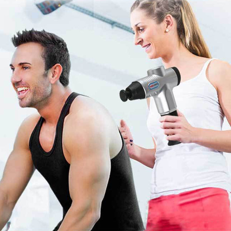 Hishell WK-2020 Electric Massage Gun Muscle Relaxation Charging Massager Portable Fitness Equipment Fascia Gun(Blue) - free shipping - PMC TechLife - Order now!