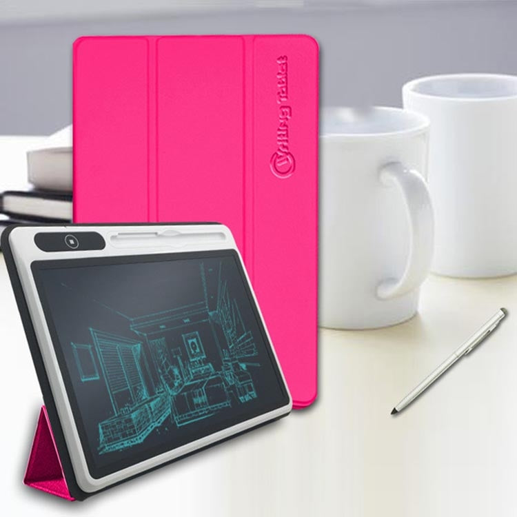 10.1 Inch LCD Handwriting Board Light Energy Electronic Drawing Board Hand-Painted Board Smart Small Blackboard Writing Board(Black  With Leather Case)) - free shipping - PMC Jewellery - Order now!