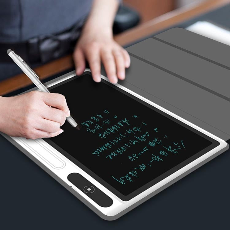 10.1 Inch LCD Handwriting Board Light Energy Electronic Drawing Board Hand-Painted Board Smart Small Blackboard Writing Board(Black  With Leather Case)) - free shipping - PMC Jewellery - Order now!