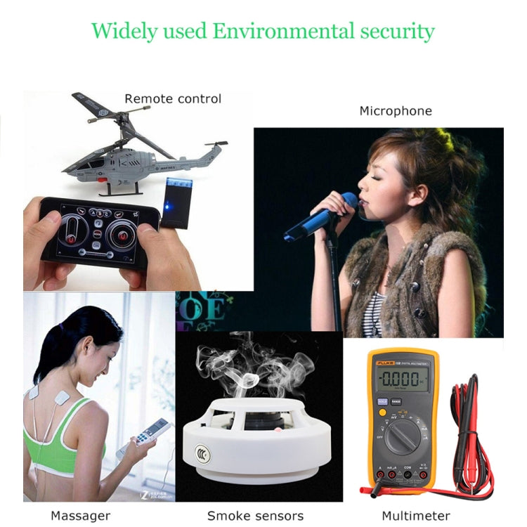 9V L-ion Rechargeable Battery 6F22 9V Lithium Batteries Charger(EU Plug) - Charger & Converter by PMC TechLife | Online Shopping South Africa | PMC TechLife