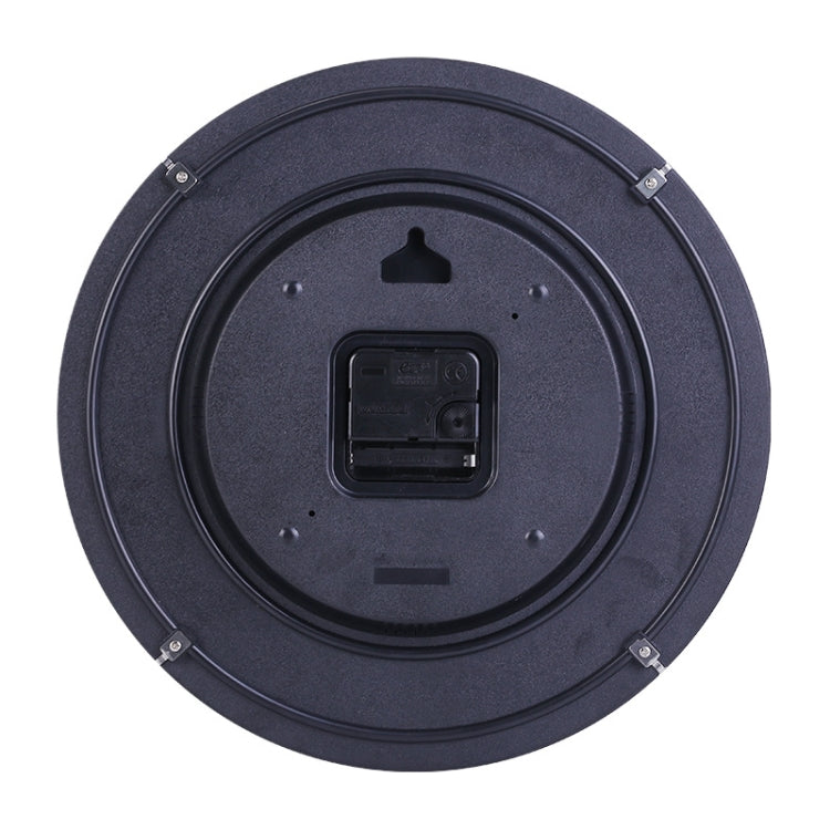 Simple Retro Imitation Wood Grain Three-dimensional Digital Round Wall Clock - Wall Clock by PMc TechLife | Online Shopping South Africa | PMc TechLife | Buy Now Pay Later Mobicred