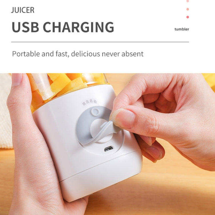 Mini Portable Usb Juice Machine  Multi-Function Electric Charging Household Juicer( White) - free shipping - PMC TechLife - Order now!
