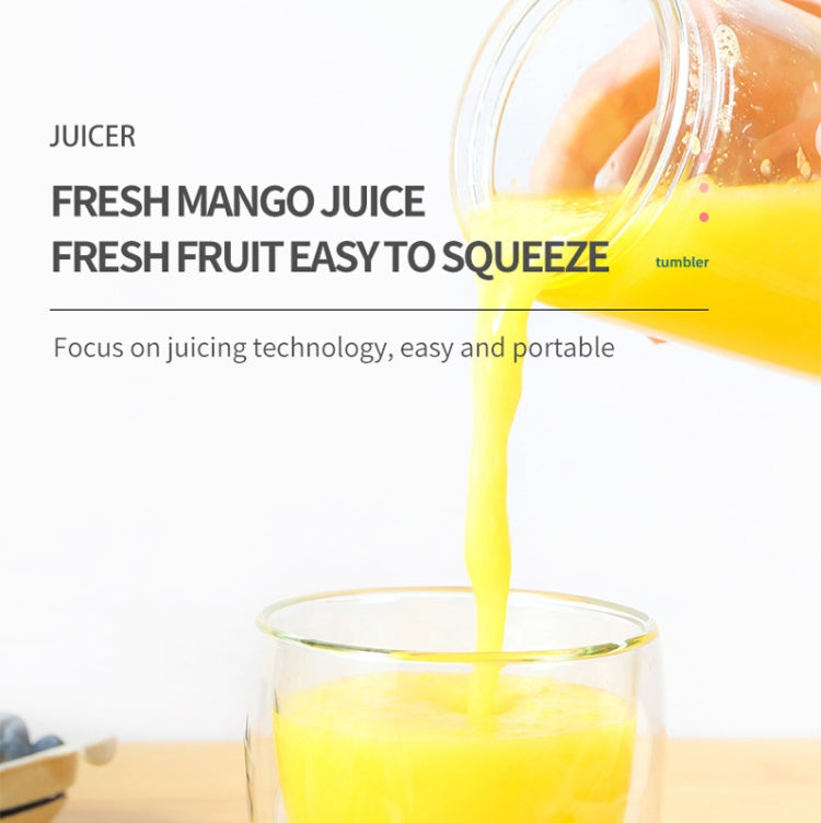Mini Portable Usb Juice Machine  Multi-Function Electric Charging Household Juicer( White) - free shipping - PMC TechLife - Order now!