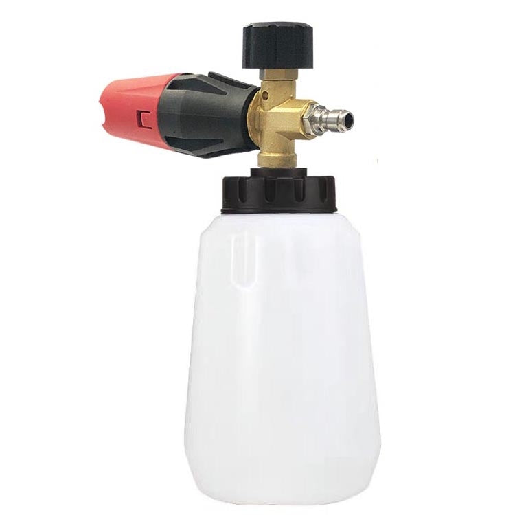 Car Wash Water Gun Foam Pot High Pressure Water Gun Foam Pot(White Foam Pot With Black Mouth) - Car Washer & Accessories by PMC TechLife | Online Shopping South Africa | PMC TechLife | Buy Now Pay Later Mobicred
