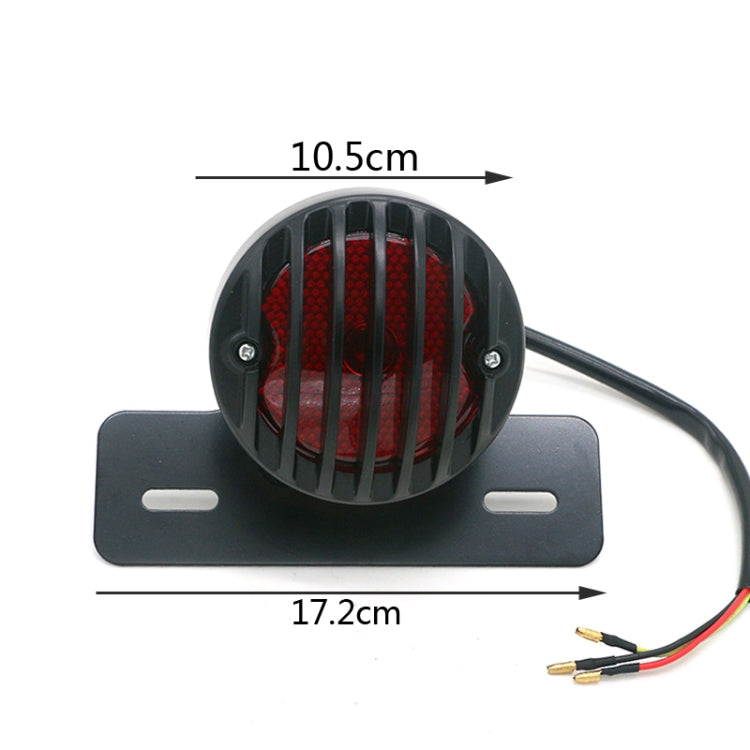 Motorcycle Accessories Retro Waning Tail Light Electric Car Brake Light Card Frame Light Modified Tail Light - Signal Lights by PMC TechLife | Online Shopping South Africa | PMC TechLife | Buy Now Pay Later Mobicred