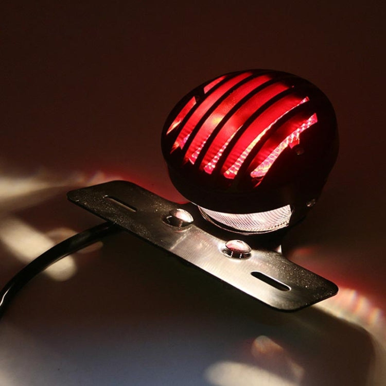 Motorcycle Accessories Retro Waning Tail Light Electric Car Brake Light Card Frame Light Modified Tail Light - Signal Lights by PMC TechLife | Online Shopping South Africa | PMC TechLife | Buy Now Pay Later Mobicred