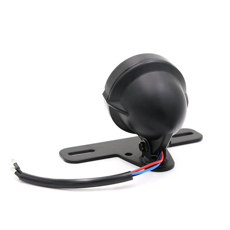Universal Retro Waning Tail Light Motorcycle Modified Rear Tail Light Brake Light(Black) - Signal Lights by PMC TechLife | Online Shopping South Africa | PMC TechLife | Buy Now Pay Later Mobicred