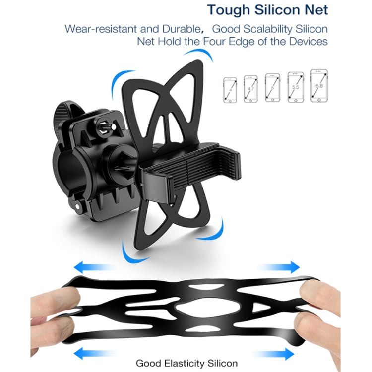 Bicycle Strap Mobile Phone Holder Bicycle Mountain Bike Phone Holder(Clip Type) - Holders by PMC TechLife | Online Shopping South Africa | PMC TechLife | Buy Now Pay Later Mobicred