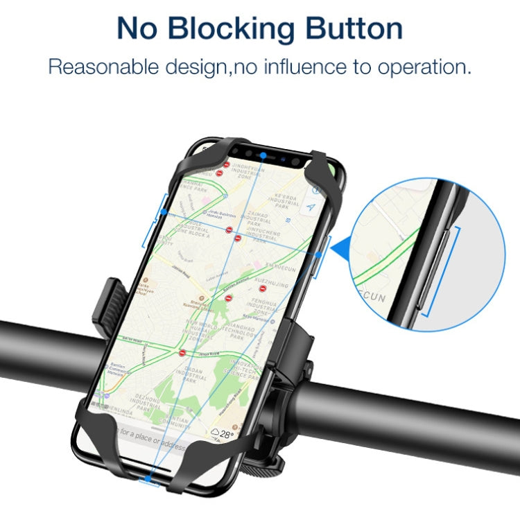 Bicycle Strap Mobile Phone Holder Bicycle Mountain Bike Phone Holder(Clip Type) - Holders by PMC TechLife | Online Shopping South Africa | PMC TechLife | Buy Now Pay Later Mobicred
