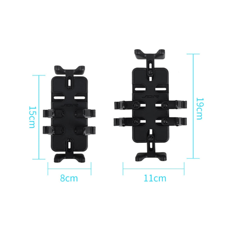 Motorcycle Multi-Function Mobile Phone Holder Adjustable Universal Locomotive Riding Anti-Shake Fixed Equipment(All-rounder U-shape) - Holder by PMC TechLife | Online Shopping South Africa | PMC TechLife | Buy Now Pay Later Mobicred