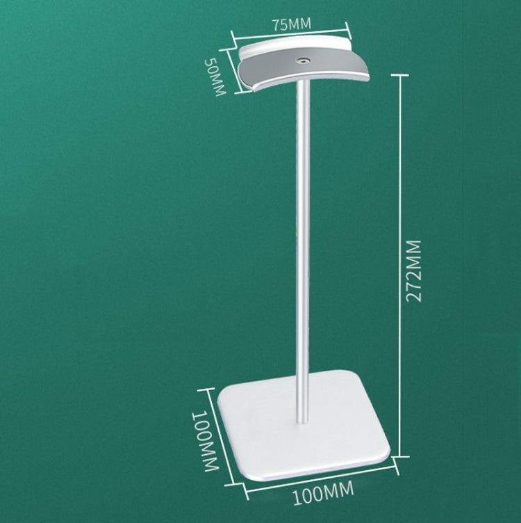 D6 Headset Aluminum Alloy Earphone Holder Internet Cafe Computer Headphone Hanger Display Shelf(Black) - Headset Stand by PMC TechLife | Online Shopping South Africa | PMC TechLife | Buy Now Pay Later Mobicred