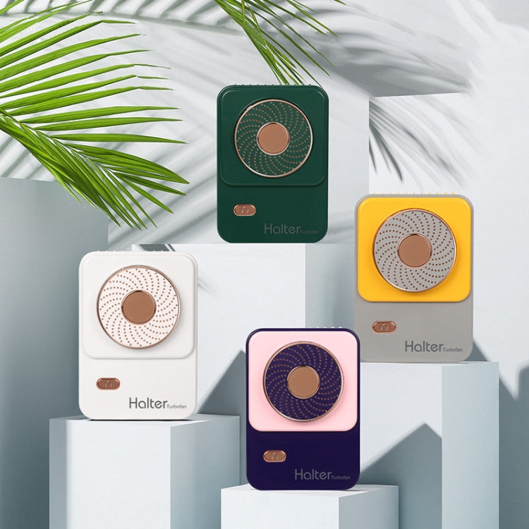 SHC-S03 USB Desktop Leafless Outdoor Sports Portable Lazy Hanging Neck Fan, Colour: Pink - Electric Fans by PMC TechLife | Online Shopping South Africa | PMC TechLife | Buy Now Pay Later Mobicred