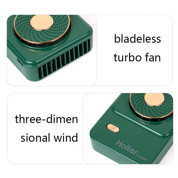 SHC-S03 USB Desktop Leafless Outdoor Sports Portable Lazy Hanging Neck Fan, Colour: Pink - Electric Fans by PMC TechLife | Online Shopping South Africa | PMC TechLife | Buy Now Pay Later Mobicred