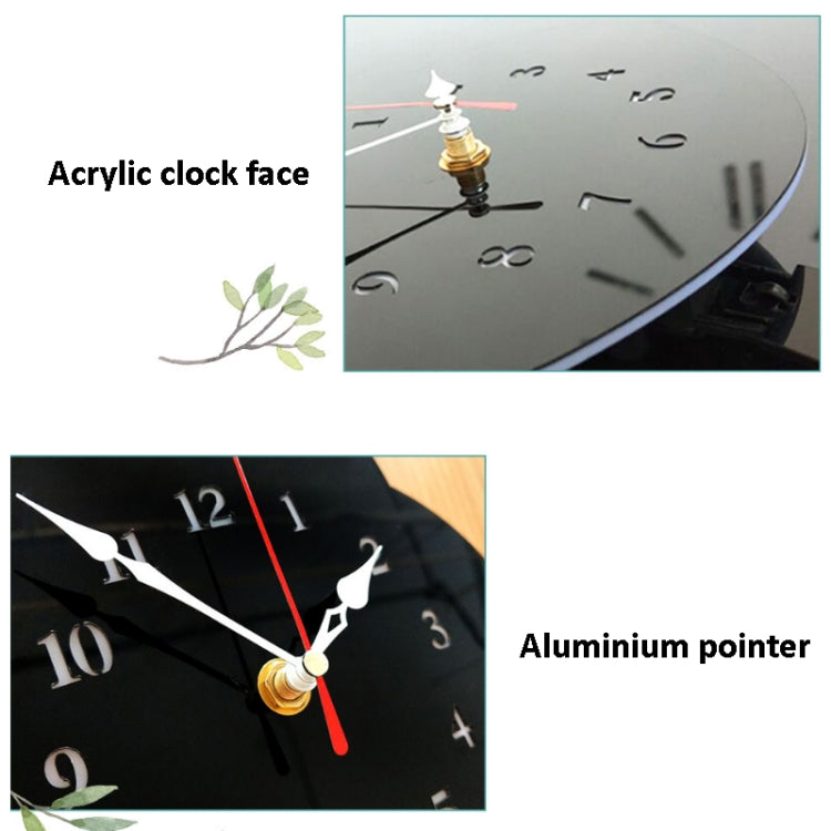 Kindergarten Cartoon Mute Wall Clock Creative Children Colorful Mushroom Decorative Clock(White) - free shipping - PMc TechLife - Order now!