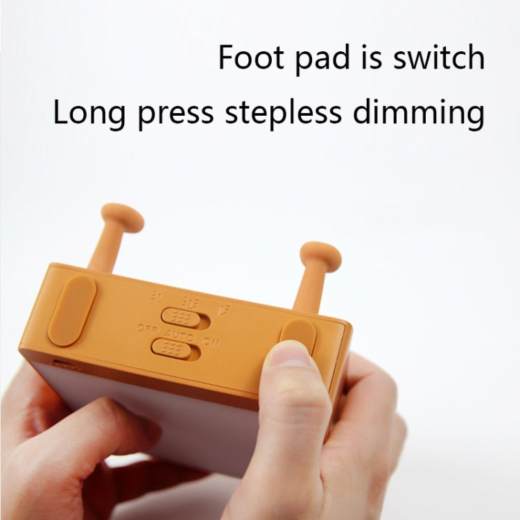 F-L-01 Toast Bread Night Light With Mobile Phone Holder Children Bedroom Timing Sleep Light(Snooze) - Night Lights by PMc TechLife | Online Shopping South Africa | PMc TechLife | Buy Now Pay Later Mobicred