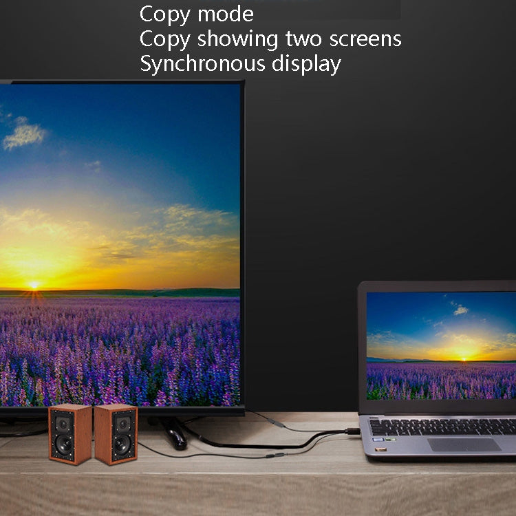 2m JH HV10 1080P HDMI to VGA Cable Projector TV Box Computer Notebook Industrial Display Adapter Cable - Cable by JH | Online Shopping South Africa | PMC TechLife | Buy Now Pay Later Mobicred