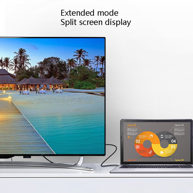 5m JH HV10 1080P HDMI to VGA Cable Projector TV Box Computer Notebook Industrial Display Adapter Cable - free shipping - PMC Jewellery - Order now!