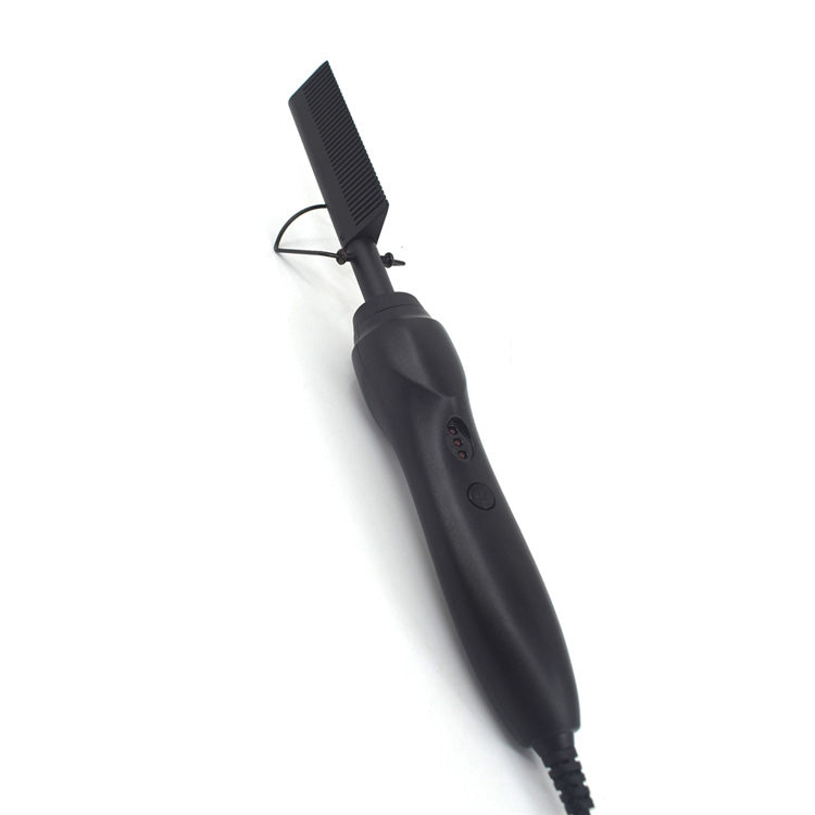 Multifunctional Comb Dry And Wet Dual-Use Curly Hair Straightening Stick Electric Perm Comb AU Plug(Black) - free shipping - PMC TechLife - Order now!