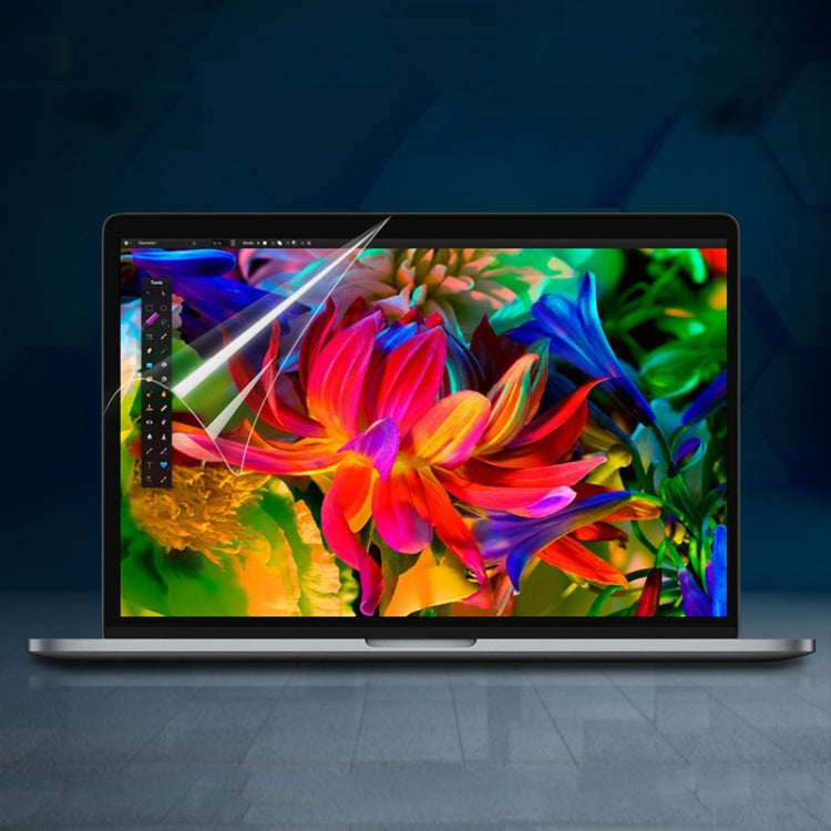 JRC 0.12mm 4H HD Translucent PET Laptop Screen Protective Film For MacBook Pro 13.3 inch A1708 / A1706 / A1989 / A2159 - free shipping - PMC Jewellery - Order now!