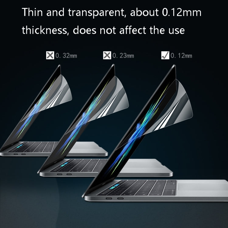 JRC 0.12mm 4H HD Translucent PET Laptop Screen Protective Film For MacBook Pro Retina 15.4 inch A1398 - free shipping - PMC Jewellery - Order now!