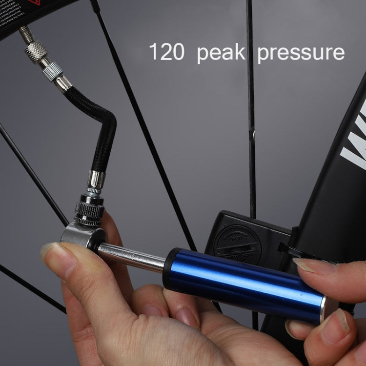 Bicycle Basketball Football Mini Portable High Pressure Inflator(Blue) - Inflatable Pump by PMC TechLife | Online Shopping South Africa | PMC TechLife