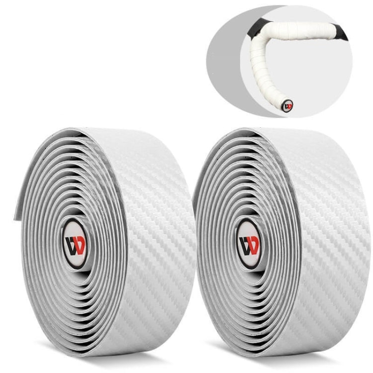 WEST BIKING Bicycle Breathable Non-Slip Handlebar Strap(White) - Decorative Accessories by WEST BIKING | Online Shopping South Africa | PMC TechLife | Buy Now Pay Later Mobicred