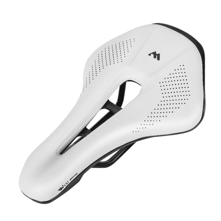 WEST BIKING Cycling Seat Hollow Breathable Comfortable Saddle Riding Equipment(White) - Bicycle Saddle by WEST BIKING | Online Shopping South Africa | PMc TechLife | Buy Now Pay Later Mobicred