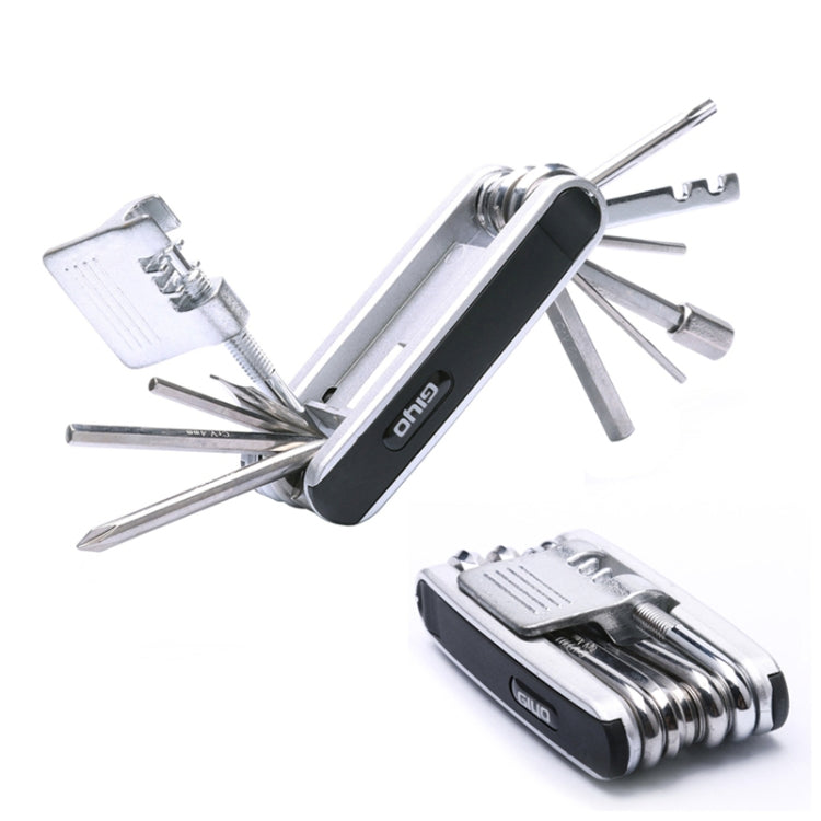 GIYO 13 In 1 Bicycle Repair Combination Tool Multifunctional Mountain Bike Bicycle Repair Tool - Maintenance tools by GIYO | Online Shopping South Africa | PMc TechLife | Buy Now Pay Later Mobicred