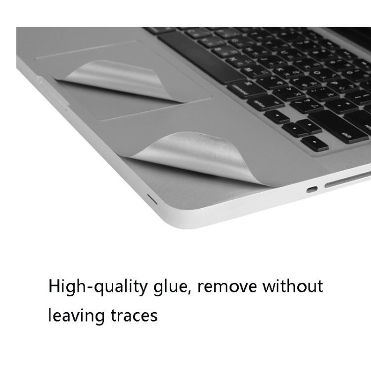 JRC 2 in 1 Laptop Palm Rest Sticker + Touchpad Film Set For MacBook Air 13.3 inch A1932 (2018)(Silver) - free shipping - PMC Jewellery - Order now!