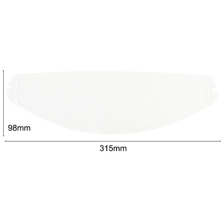 Clear Riding Anti-Fog Film Lens Sticker For K1 K3sv K5 Model Studded Helmet - free shipping - PMC TechLife - Order now!