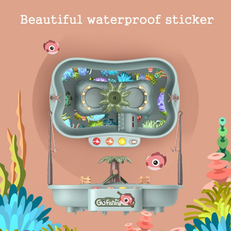 Play House Children Educational Electric Cycle Rotating Fishing Station Summer Water Game Toy Set, Colour: Green 6 Ducks - Music Toys by PMC TechLife | Online Shopping South Africa | PMC TechLife | Buy Now Pay Later Mobicred